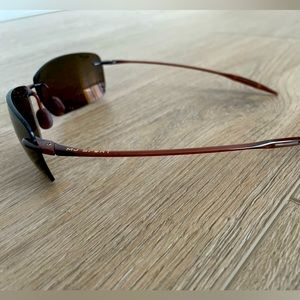 Maui Jim Lighthouse Polarized Rimless Sunglasses
